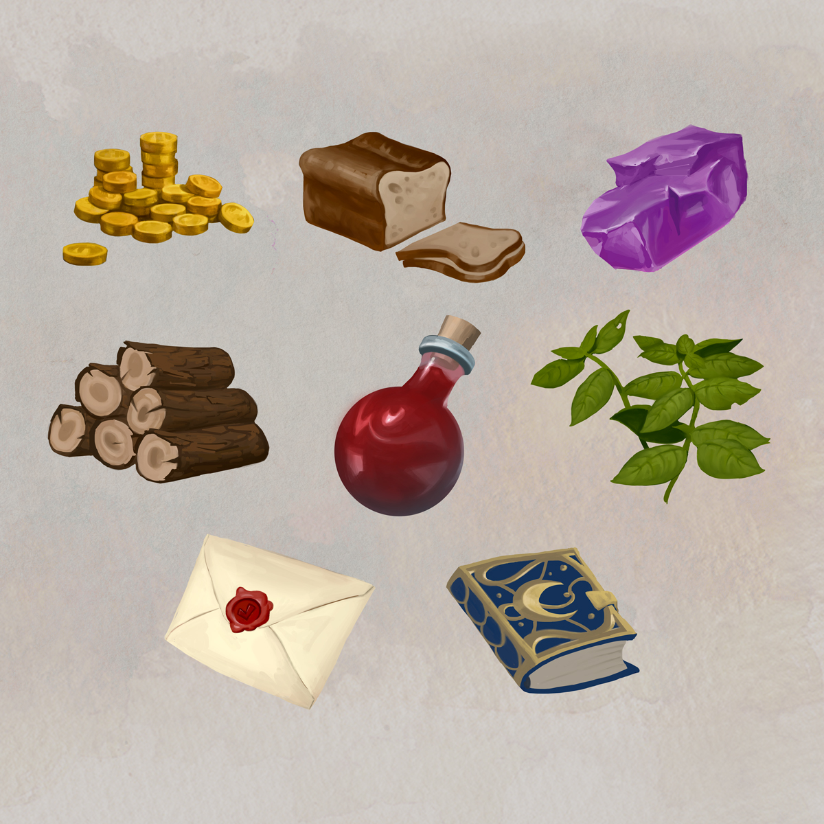 Inventory Item Icons.